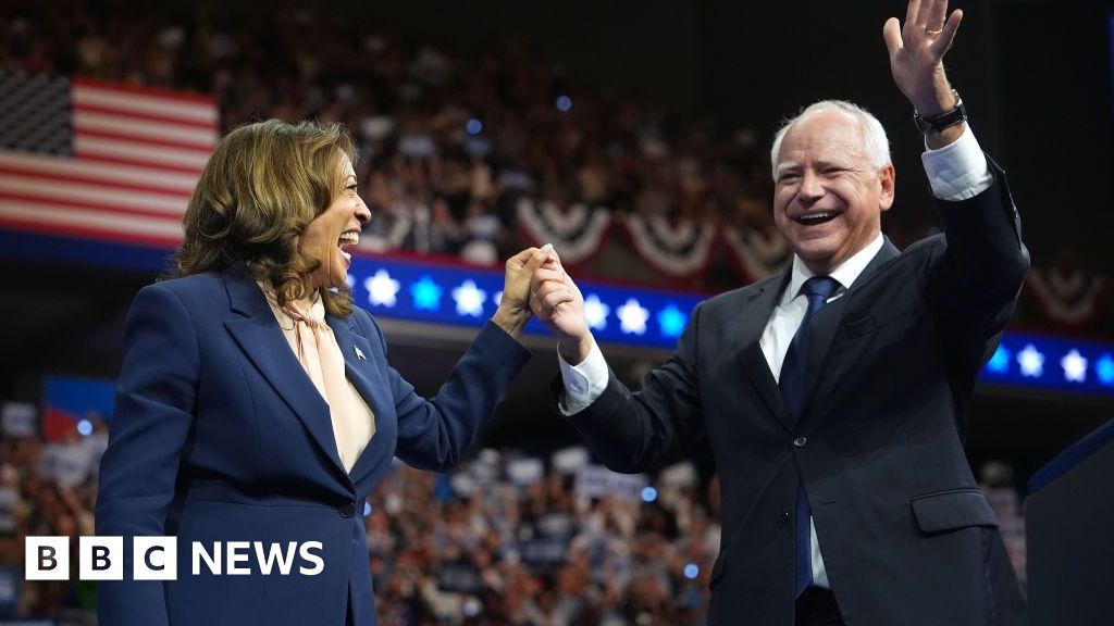 Cómo penetran los mensajes 'raros y gratuitos' de Kamala Harris